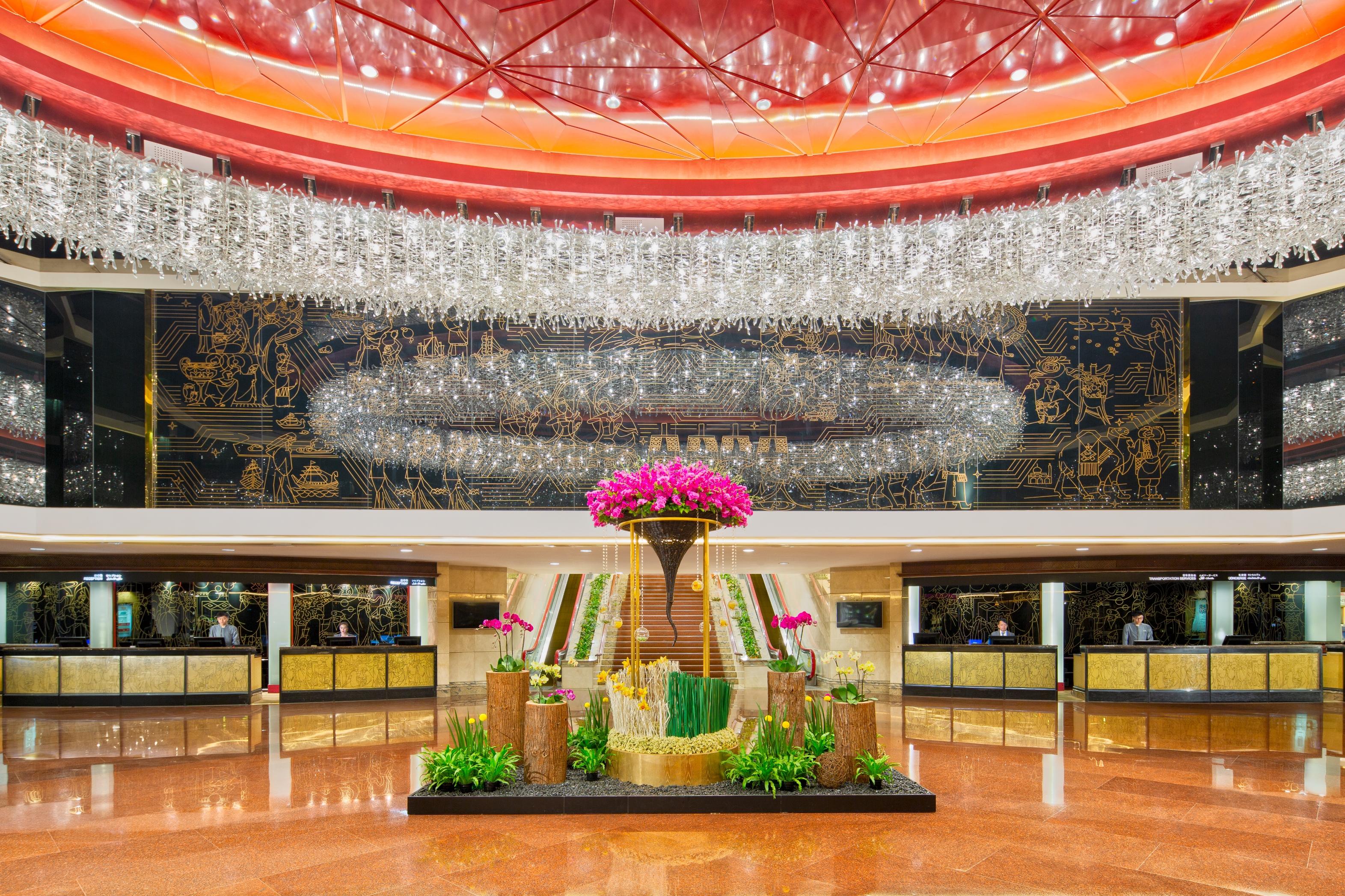 China Hotel Guangzhou - Subway Direct To Pazhou Exhibition Center, Free Shuttle During Canton Fair & Exhibitor Registration Counter Kültér fotó The lobby of the hotel