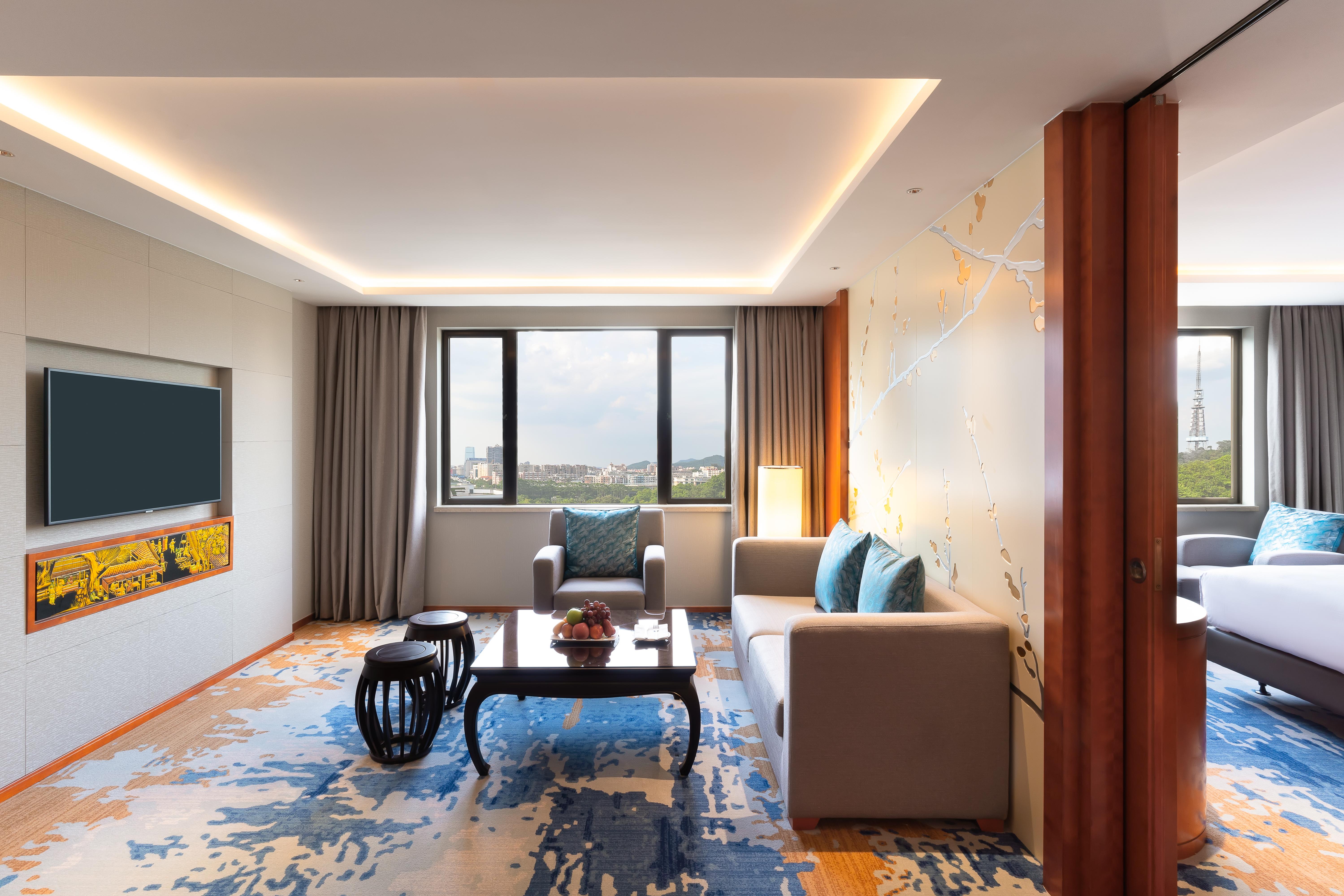 China Hotel Guangzhou - Subway Direct To Pazhou Exhibition Center, Free Shuttle During Canton Fair & Exhibitor Registration Counter Kültér fotó Suite