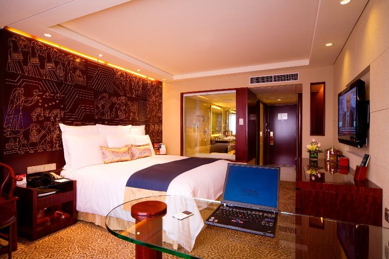 China Hotel Guangzhou - Subway Direct To Pazhou Exhibition Center, Free Shuttle During Canton Fair & Exhibitor Registration Counter Kültér fotó A room at the hotel